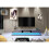 Creative Furniture Bloom 180cm TV Unit LED - Dark Grey Gloss Doors 2