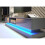 Creative Furniture Bloom 180cm TV Unit LED - Dark Grey Gloss Doors 4