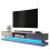Creative Furniture Bloom 180cm TV Unit LED - Dark Grey Gloss Doors 7