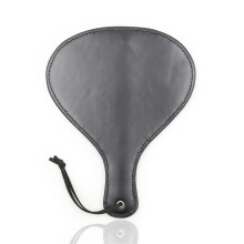 Extra Large Leather Paddle Black Smooth Leather Flogger, Spanking Paddle For BDSM, Couples Toy