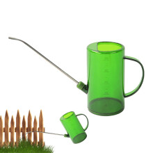 Plant Watering Can With Long Opening For Indoor And Outdoor Plants, Ergonomic Handle, Easy Pour Spout, Robust Art Green