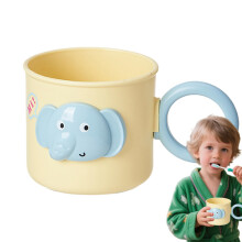 Toothbrush Cup Elephant Design Toothbrush Holder, Reusable Drinkware, Kids and Adults Bathroom Cup