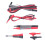 10PCS Multimeter Test Cable Crocodile Clip Needle Probe 1000V 10A 5
