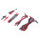 10PCS Multimeter Test Cable Crocodile Clip Needle Probe 1000V 10A 7