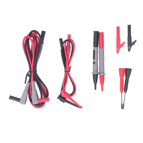 10PCS Multimeter Test Cable Crocodile Clip Needle Probe 1000V 10A 1