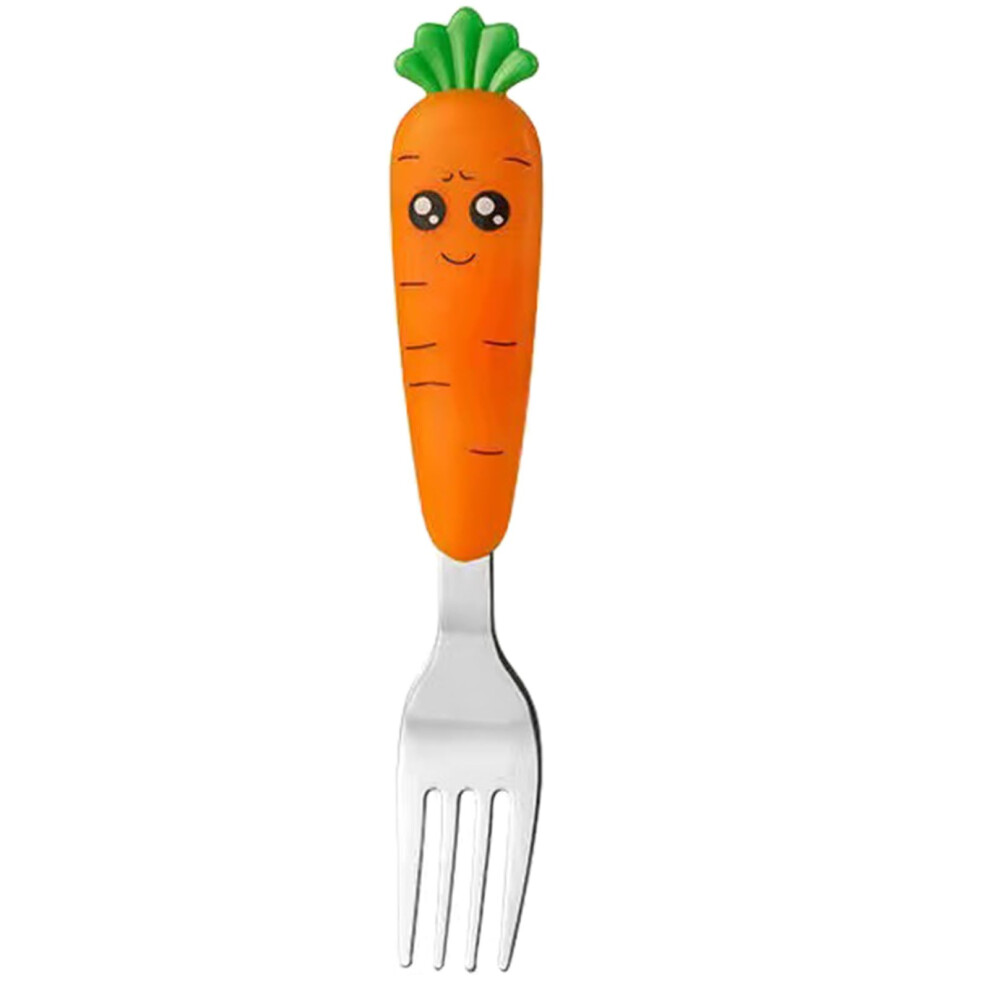 Baby Spoon Self-Feeding Fork For Toddler, Multipurpose Noodles Feeding Spoons, Food-Grade Safe Children Tableware