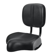 Tricycle Saddle Seat Back Rest Oversize Wide Padded Cushion Road Bikke Compatible