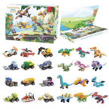 (GL-29) 2025 Advent Calendar Animal Train Kids Calendar, 24 Day Calendar Surprise Set, Christmas Countdown Gift for Toddlers, Boys and Girls