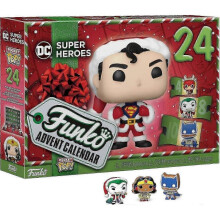 Advent Calendar: DC - 24 Days of Surprises - Collectible Minifigures - Gift Idea - Blind Box Gift for Girls and Boys - Countdown to Christmas