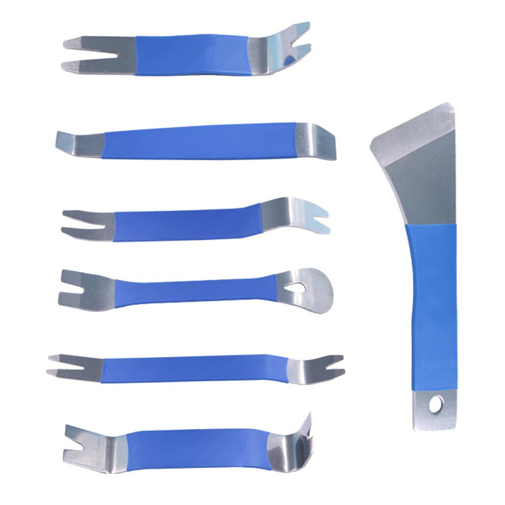 Panel Removal Tool 7-Piece Car Trim Fastener Remover Pry Tool Set Ergonomic Puller For Clips And Vehicle Window 9393856218653