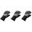 3Pcs Men'S Water Resistant Windproof Warm Adjustable Ski Gloves Gray 4