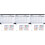 3Pcs Household Monthly Calendar Multi-Function Desk Hanging Calendar 4