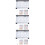 3Pcs Household Monthly Calendar Multi-Function Desk Hanging Calendar 8
