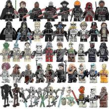 (50 Pieces) 73pcs/set Star Wars Luke Yoda Kinsawa Commandos Minifigures Toys