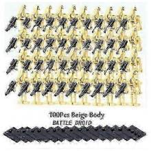 (style 22) Star Wars minifigures, Super Battle Droid and B1 Battle Droid Army building block action toy figures-TF