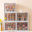 (White) Dustproof Storage Display box Action Figure Minifigure Display Box Cosmetics Dolls Storage 3