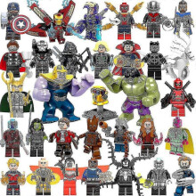32 Pcs Marvel Avengers Super Hero Comic Mini Figures Dc Minifigure Gift for Kids