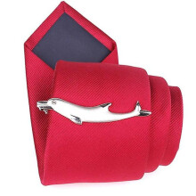 (2) Men Alloy Metal Gold Color Tie Clips Clasp Cufflinks Steamship Dolphin Airplane Tie Bar Wedding Party Jewelry Pin