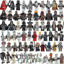 (73 Pieces) 73pcs/set Star Wars Luke Yoda Kinsawa Commandos Minifigures Toys