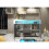 Creative Furniture Aether 155cm Sideboard LED - White & Grey Gloss Doors 3