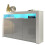 Creative Furniture Aether 155cm Sideboard LED - White & Grey Gloss Doors 7