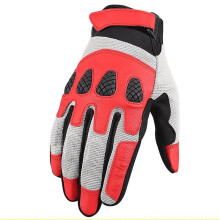 (Xl, N28 gray) Anti-slip Touch Screen Full Finger Gloves Racing Off-road Riding Electrombile Gloves