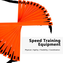 Speed- und Agilitätstraining Set 5M Leitersystem & 10 Disc- Kegel für sportliche Übungen