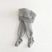(2-4years(s), Gray) Lawadka Winter Thick Tights For Girls Keep Warm Children's Tight Fashion Toddler Baby Girl Pantyhose 0-8years Long Stockings