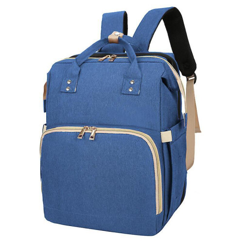 (Blue) Multifunctional And Large-capacity Student Backpack