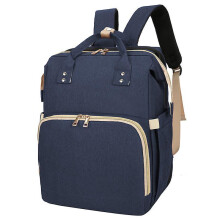 (Deep blue) Multifunctional And Large-capacity Student Backpack
