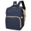 (Deep blue) Multifunctional And Large-capacity Student Backpack 1