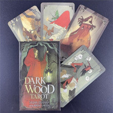 (78pcs tt120) Nicoletta Ceccoli Tarot Deck Cards Five Languages Beginners Set Divination 78 Card Full Color Card Game Board With Pdf Guidebook
