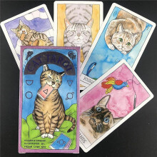 (78pcs tt26) Nicoletta Ceccoli Tarot Deck Cards Five Languages Beginners Set Divination 78 Card Full Color Card Game Board With Pdf Guidebook