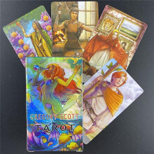 (78pcs tt118) Nicoletta Ceccoli Tarot Deck Cards Five Languages Beginners Set Divination 78 Card Full Color Card Game Board With Pdf Guidebook