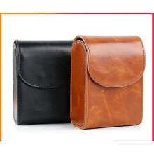 (Black bag only) Golf Rangefinder Leather Bag Laser Distance Meter Belt Shoulder Bag For Lx7