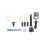 9pcs Hot Wire Foam Kit, Electric And Flat Cutting for Arbitrary , Wide Applicat Us Plug 1