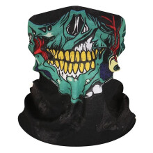 (8-1pc) 2023 Cycling Outdoor Skull Seamless Balaclava Magic Scarf Men Women Sun Protection Bandana Neck Gaiters Riding Camping Scarf