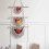 Hanging Fruit Basket 3 Tier Over The Door Izer Handwoven Fruit Ock For 4