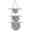 Hanging Fruit Basket 3 Tier Over The Door Izer Handwoven Fruit Ock For 3