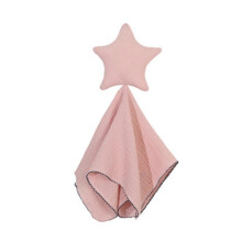 (Flesh pink) Baby Wiping Towel Infants Toddlers Feeding Bibs Saliva Towels Soothe Appease Towel Handkerchief Hand Cloth Nursing Towel  Wakakusa