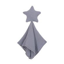 (Gray) Baby Wiping Towel Infants Toddlers Feeding Bibs Saliva Towels Soothe Appease Towel Handkerchief Hand Cloth Nursing Towel  Wakakusa