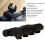 Nylon Folding M4 Front Rear Battle Sights Black 6.8x2.8x2.5cm 5