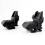Nylon Folding M4 Front Rear Battle Sights Black 6.8x2.8x2.5cm 14