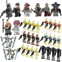 (style 11) 2025 Star Wars Minifigures, Super Battle Droid And B1 Battle Droid Army Building Block Action Toy Figures