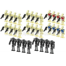 (style 18) 2025 Star Wars Minifigures, Super Battle Droid And B1 Battle Droid Army Building Block Action Toy Figures