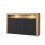 Creative Furniture Aether 155cm Sideboard LED - Oak & Black Matt Doors 10