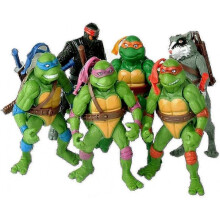 2025 6-Pack 12cm Ninja Turtles Action Figures - Perfect Cartoon Toy Gift for Kids