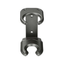 (Gray) Wall Mount Holder Alloy Storage Rack for Hair Dryer Models HD08 HD15 HD16 HD18 Space Saving Hairdryer Support Stand  Gray