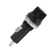 5 Stück elektrische Sicherungshalter für 6*30 Glas-Sicherungen AC 15A/10A, einfache Montage