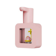 USB Rechargeable Foaming Soap Dispenser Foam Machine Hand Sanitizers Long Standby Time Environmentally Friendly for Home  Pink